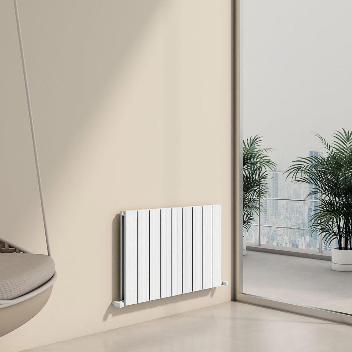 Chambord Double Aluminium Radiator - Sandy White 600x895mm - 9 Slices