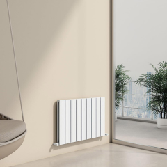 Chambord Double Aluminium Radiator - Sandy White 600x895mm - 9 Slices
