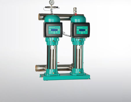 Wilo Initial Hi-Smart 2-307-3/16/M/E-2,2 İki Pompalı Entg. Frkns. Konv. Hidrofor