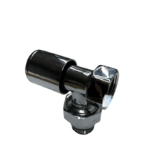 Spera Mini Corner Radiator Valve Chrome (1/2)
