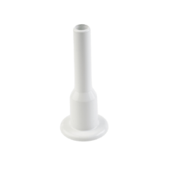 LONG INTERLOCKED ROSETTE WHITE