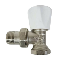 Kalde Köşe Radyatör Vanası 1/2'' Hafif Tip