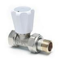 Eca 1/2 RV3 Straight Radiator Valve Pex