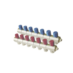 Turkoglu DN25/1'' - 9 Valve / Pole Type Self-Valve Collector