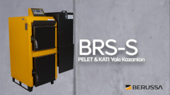 Berussa BRS-S 40 - 40,000 k/cal Solid Fuel Boiler with Stoker + Pump and Fan