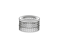 TERMOTECHNIC EVOMAX 2 CHIMNEY KIT 100 MM (Mandatory for steel chimney use) 125-160 kW