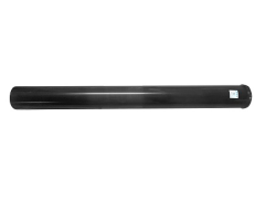 Eca Confeo Premix 100cm Chimney Extension Black