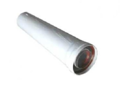 Vaillant 50cm Hermetic Water Heater Chimney Extension