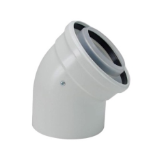 DD 45° ELBOW CONDENSING (NITROMIX, NITRON CONDENSE)