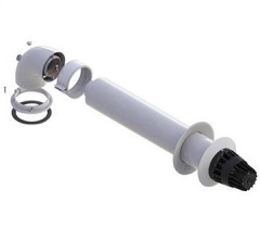 Baymak Condensing Horizontal Chimney Set
